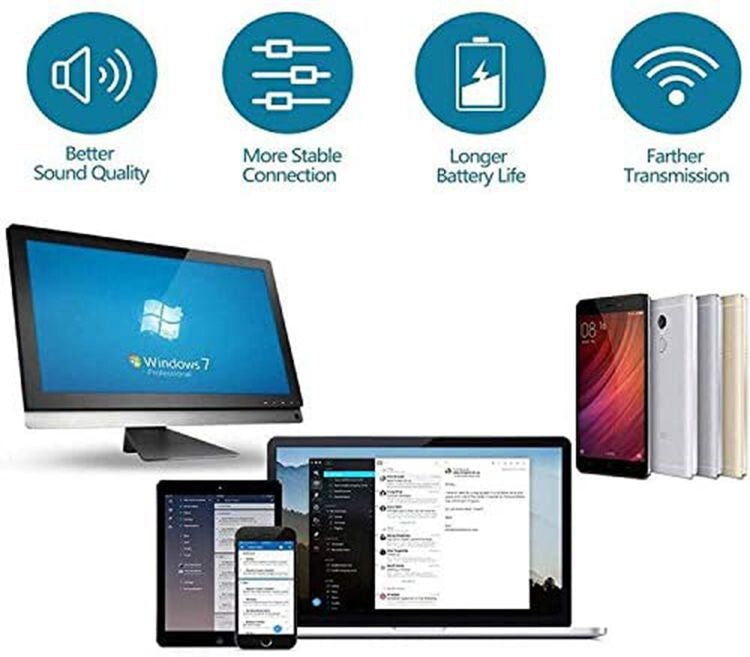 Fascia Per Cuffie Wireless Bluetooth